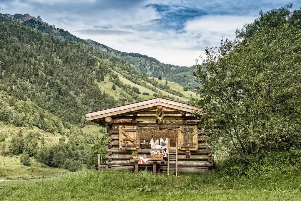 Bauernhofhotel "Die Unterbergerin" - Zimmer Mit Fruehstueck Und Ferienwohnungen In Gastein Mit Gratis Thermeneintritt 多弗加斯坦 外观 照片