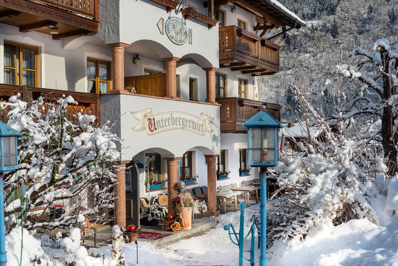Bauernhofhotel "Die Unterbergerin" - Zimmer Mit Fruehstueck Und Ferienwohnungen In Gastein Mit Gratis Thermeneintritt 多弗加斯坦 外观 照片